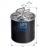 24.126.00 Palivový filtr UFI