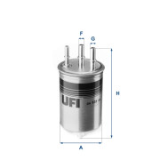24.131.00 UFI palivový filter 24.131.00 UFI