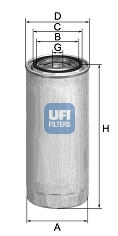 24.358.00 Palivový filtr UFI