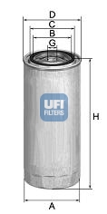 24.372.00 Palivový filtr UFI
