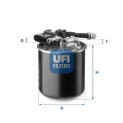 24.151.00 Palivový filtr UFI