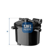 24.156.00 UFI palivový filter 24.156.00 UFI