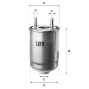 24.187.00 Palivový filtr UFI