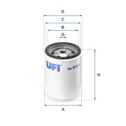 24.319.01 Palivový filtr UFI