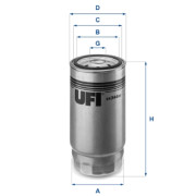 24.344.00 Palivový filtr UFI