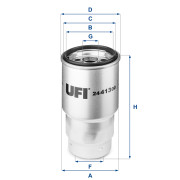 24.413.00 UFI palivový filter 24.413.00 UFI