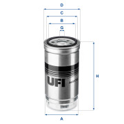 24.417.00 UFI palivový filter 24.417.00 UFI