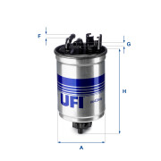 24.426.00 Palivový filtr UFI