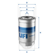 24.434.00 UFI palivový filter 24.434.00 UFI