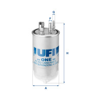 24.ONE.03 UFI palivový filter 24.ONE.03 UFI