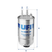 24.ONE.0B Palivový filtr UFI