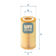 25.001.00 UFI olejový filter 25.001.00 UFI