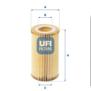 25.002.00 UFI olejový filter 25.002.00 UFI