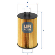 25.012.00 Olejový filtr UFI