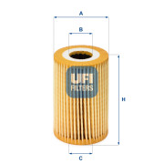 25.014.00 UFI olejový filter 25.014.00 UFI
