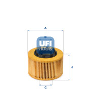 25.015.00 Olejový filtr UFI