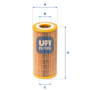 25.041.00 Olejový filtr UFI