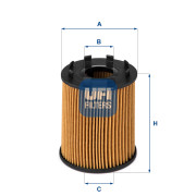 25.043.00 UFI olejový filter 25.043.00 UFI