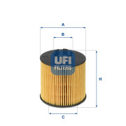 25.047.00 Olejový filtr UFI