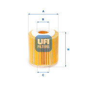 25.056.00 Olejový filtr UFI