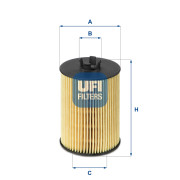 25.063.00 UFI olejový filter 25.063.00 UFI