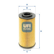 25.070.00 Olejový filtr UFI