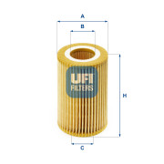25.074.00 UFI olejový filter 25.074.00 UFI