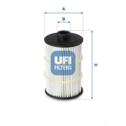 25.090.00 UFI olejový filter 25.090.00 UFI
