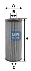 25.099.00 Olejový filtr UFI