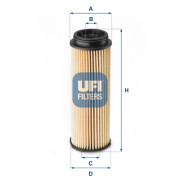 25.252.00 UFI olejový filter 25.252.00 UFI