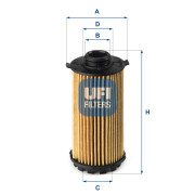 25.149.00 Olejový filtr UFI
