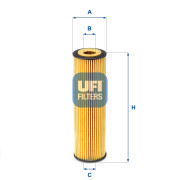 25.155.00 Olejový filtr UFI