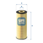 25.162.00 UFI olejový filter 25.162.00 UFI