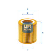 25.171.00 UFI olejový filter 25.171.00 UFI
