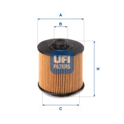 25.173.01 Olejový filtr UFI