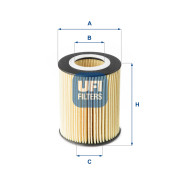 25.177.00 UFI olejový filter 25.177.00 UFI