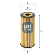 25.198.00 Olejový filtr UFI