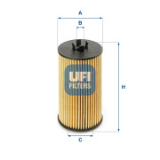 25.199.00 UFI olejový filter 25.199.00 UFI