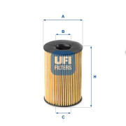 25.201.00 Olejový filtr UFI