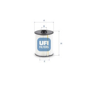 25.228.00 Olejový filtr UFI