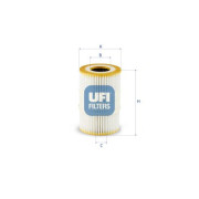 25.247.00 UFI olejový filter 25.247.00 UFI