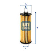 25.248.00 UFI hydraulický filter automatickej prevodovky 25.248.00 UFI