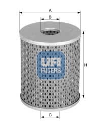 26.678.00 Palivový filtr UFI