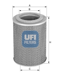 25.447.00 Hydraulický filtr, automatická převodovka UFI