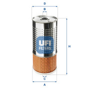 25.499.00 Olejový filtr UFI