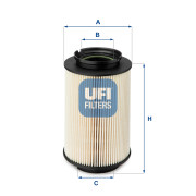26.014.00 Palivový filtr UFI