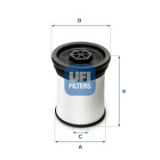 26.019.01 Palivový filtr UFI