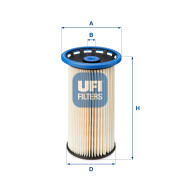 26.038.00 UFI palivový filter 26.038.00 UFI