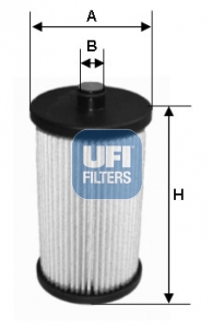26.057.00 Palivový filtr UFI