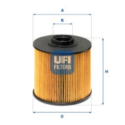 26.149.00 Palivový filtr UFI